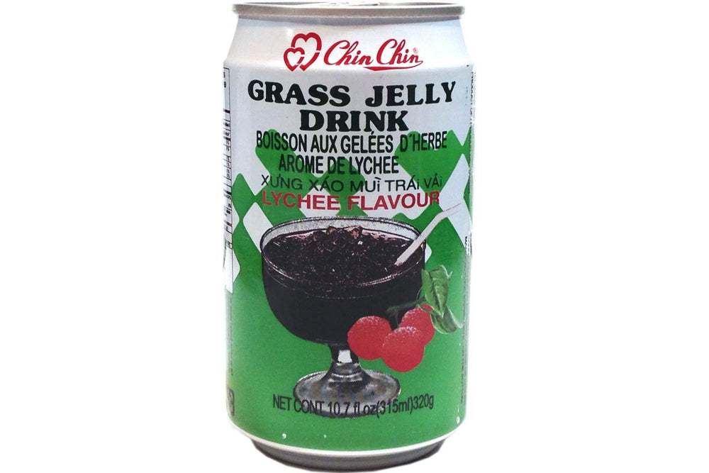 Chin Chin Grass Jelly Drink - Lychee