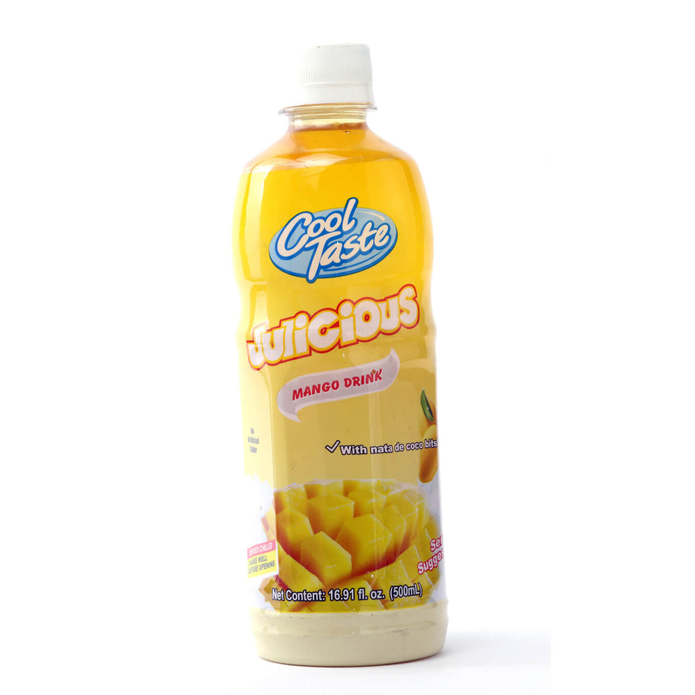 Cool Taste Mango Drink with Nata De Coco Bits (500ml)
