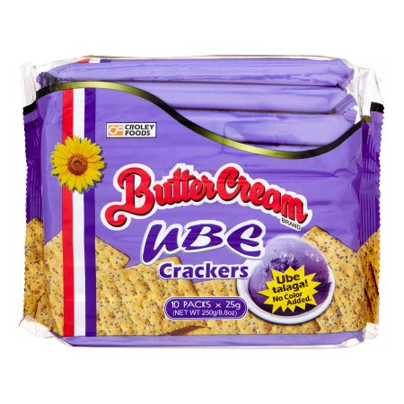 Croley Foods Butter Cream Crackers - Ube - Sarap Now