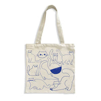 Kitty silkscreen tote bag (limited edition)