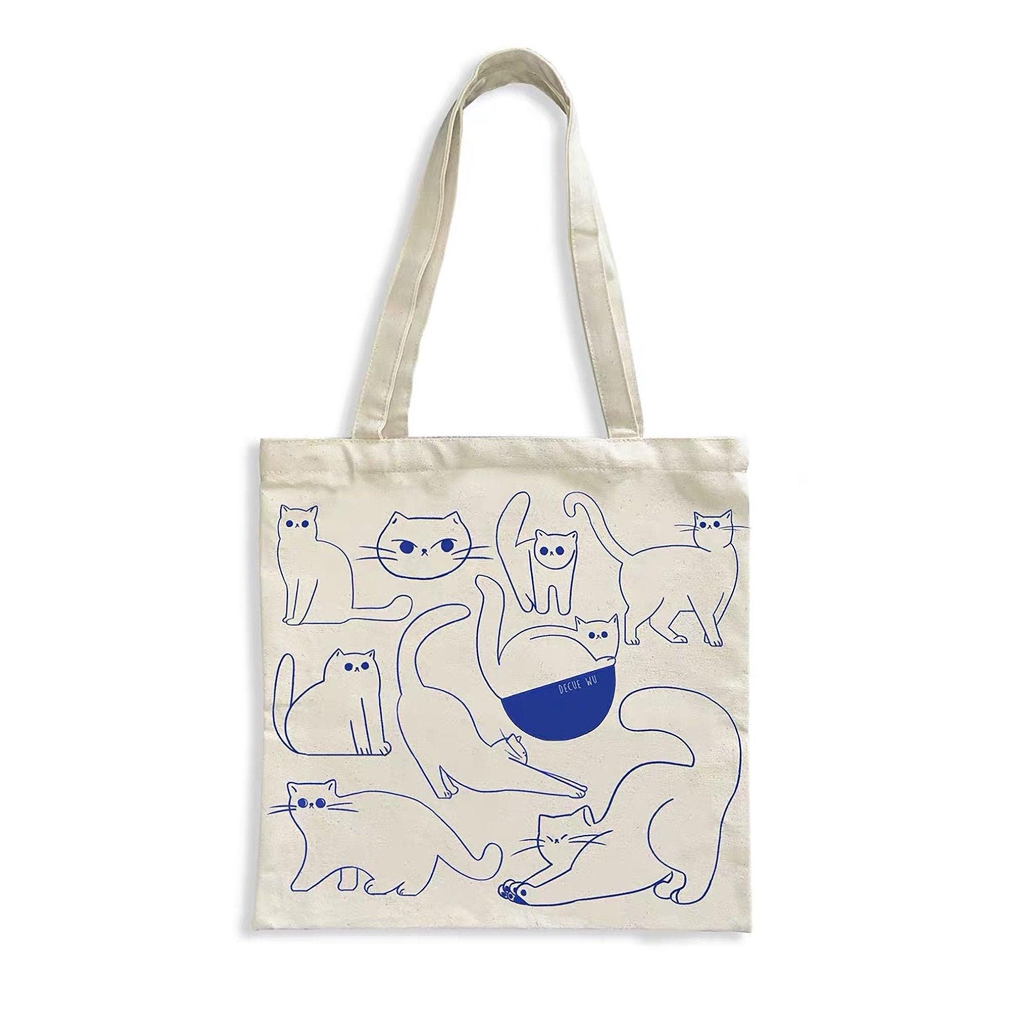 Kitty silkscreen tote bag (limited edition)