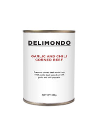 380g Delimondo Garlic and Chili Corned Beef
