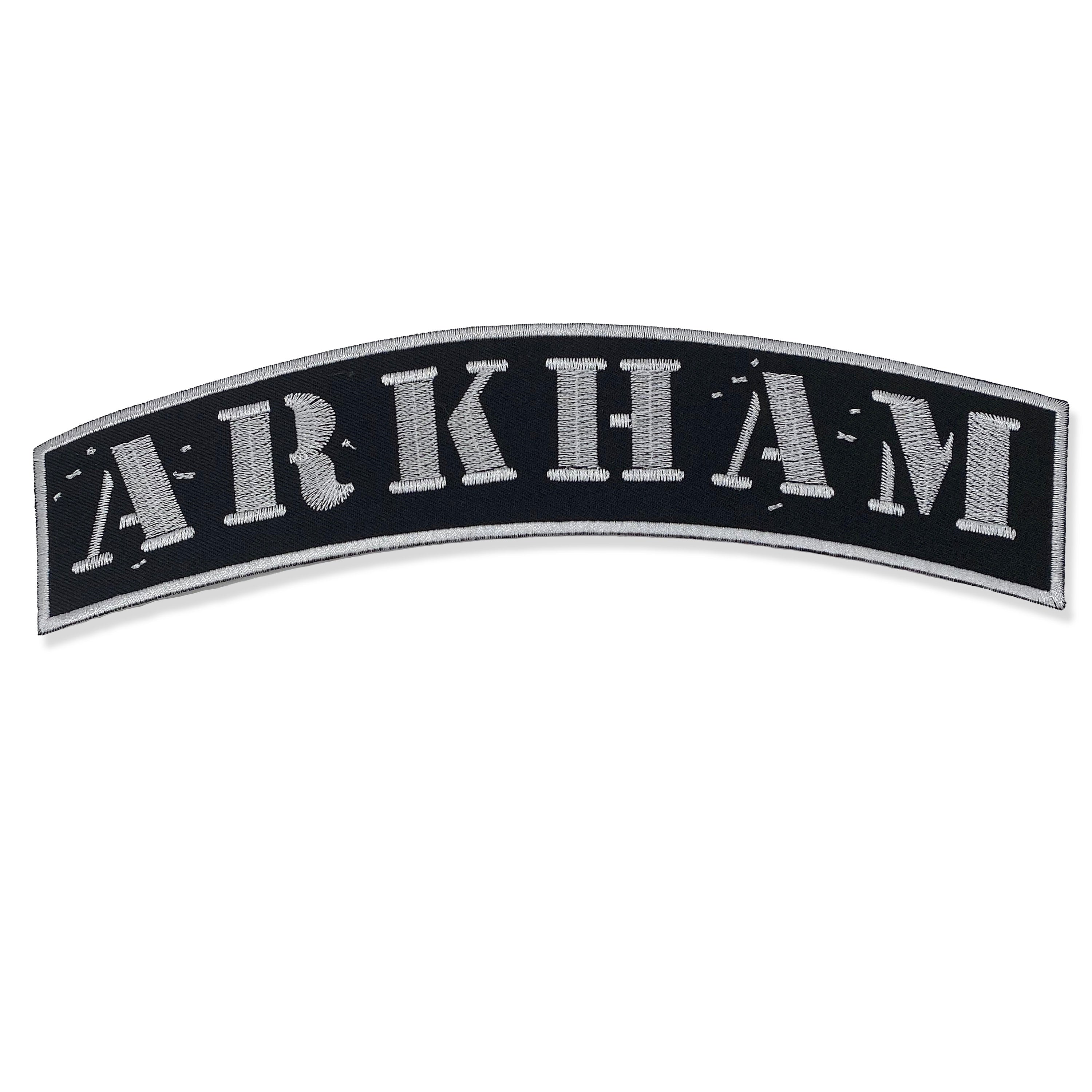Arkham Asylum Large Back Patch Embroidered Batman Horror Villain Arkham Knight Iron on