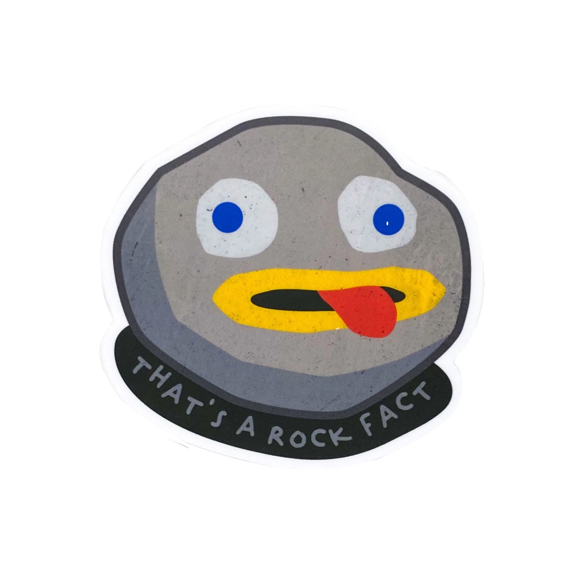 Over The Garden Wall - It's a Rock Fact - Vinyl Waterproof STICKER Greg Wirt Rock Kawaii Cartoon Animation Fanart