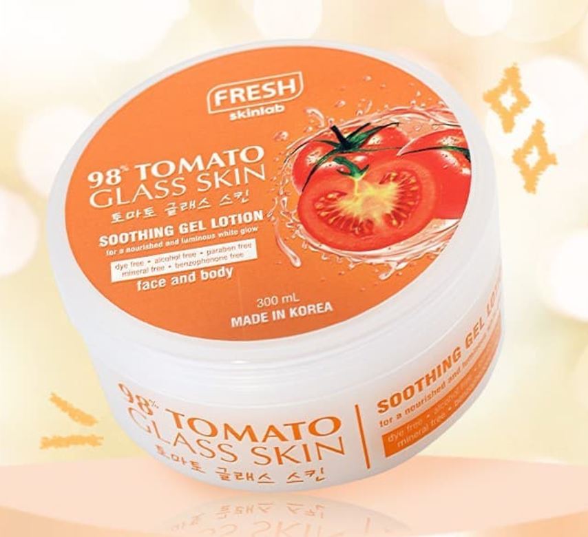 Fresh Tomato Glass Skin Soothing Gel Lotion