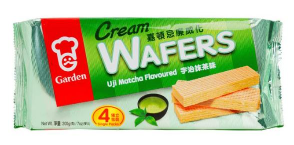 Garden Cream Wafers - Uji Matcha
