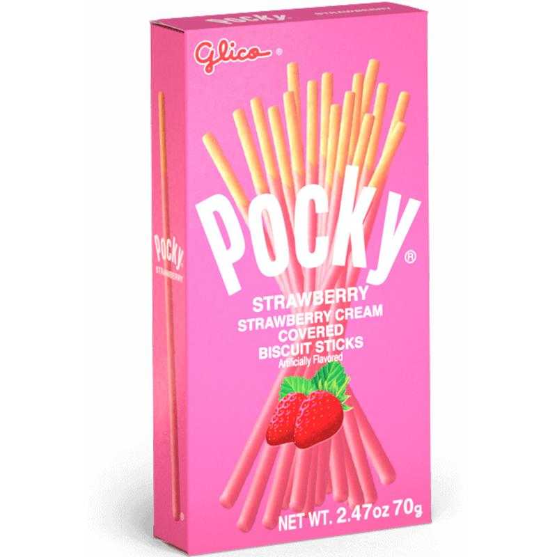 Glico Pocky Sticks Strawberry, 2.47 oz.