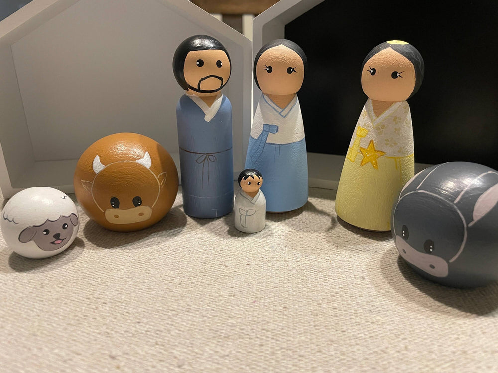 Korean Nativity Set