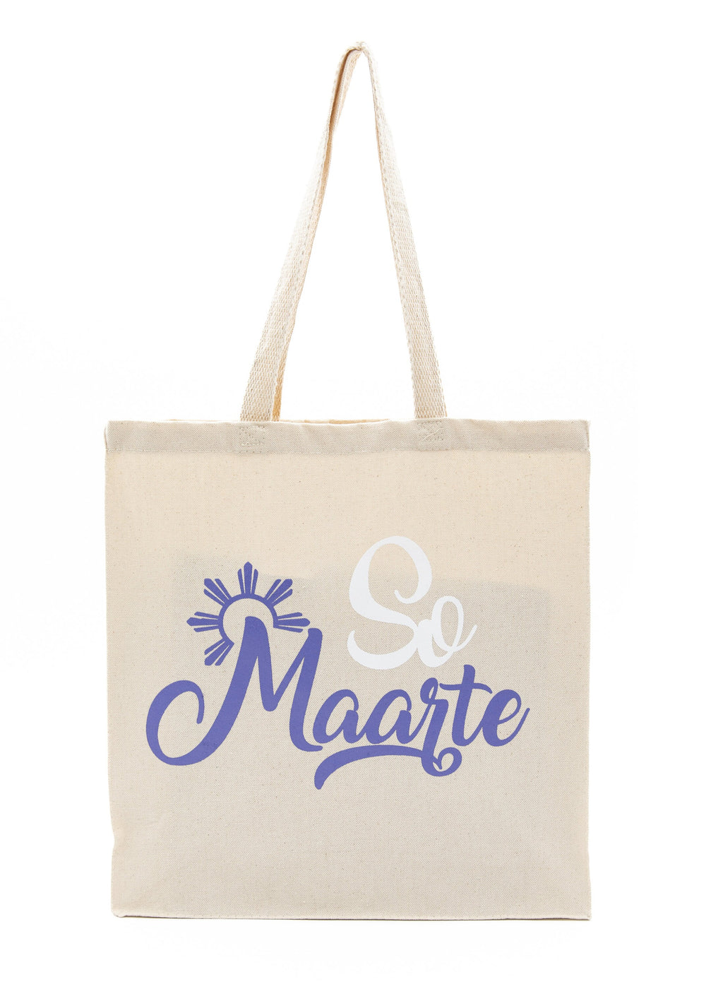 So Maarte Tote Bags, Filipino Tote Bags, Filipina, Shopping Bag, 14x15 Tote Bag, Natural