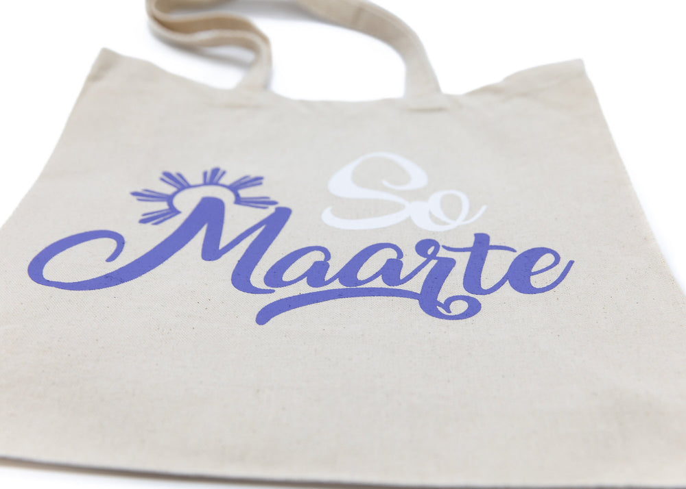 So Maarte Tote Bags, Filipino Tote Bags, Filipina, Shopping Bag, 14x15 Tote Bag, Natural