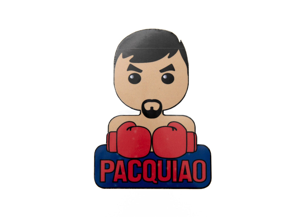 Manny Pacquiao, Pacman, Weatherproof Sticker, Filipino, Filipina, Pinoy, Pinay, Philippines, Boxer