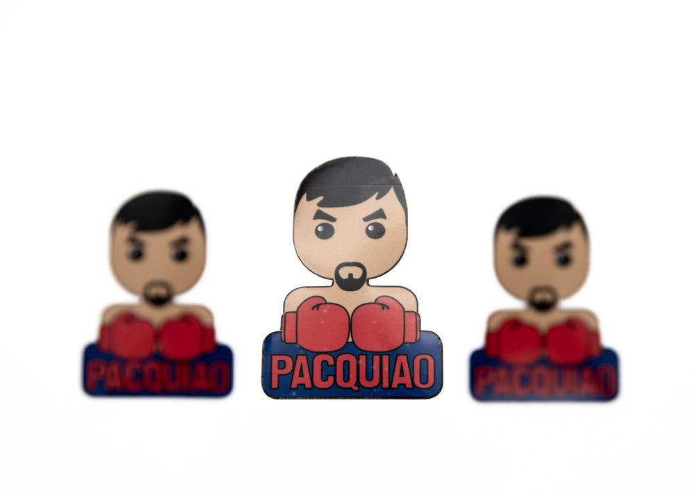 Manny Pacquiao, Pacman, Weatherproof Sticker, Filipino, Filipina, Pinoy, Pinay, Philippines, Boxer