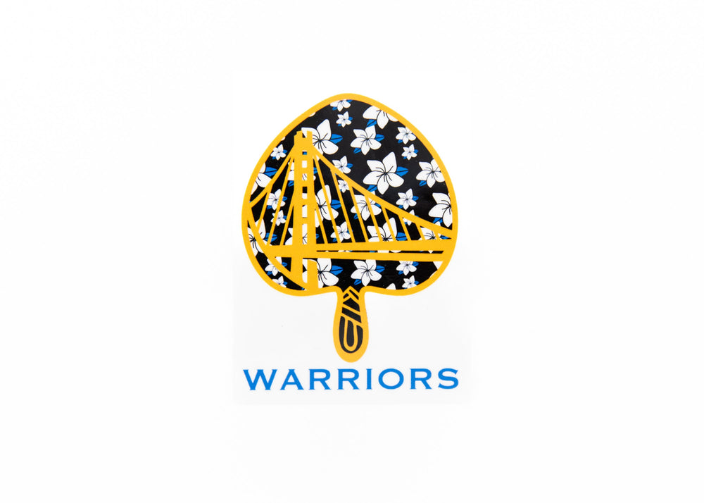 Warriors Fan Sticker, Weatherproof Sticker, Filipino, Filipina, Pinoy, Pinay, Philippines, Golden State, NBA, Basketball