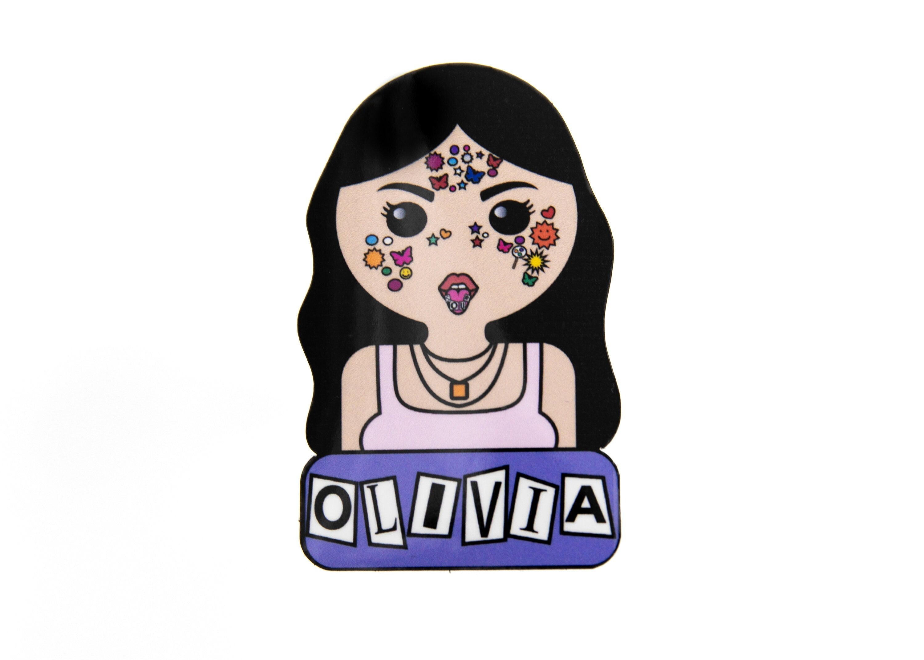 Olivia Rodrigo Sticker, Filipino, Pinoy, Philippines,, Filipina, Pinay, Weatherproof, Glossy,