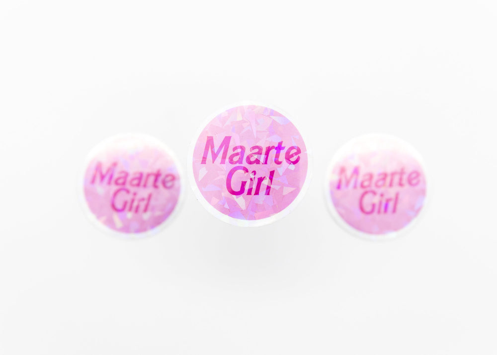 Maarte Girl Sticker, Filipino, Pinoy, Philippines,, Filipina, Pinay, Weatherproof, Glossy,
