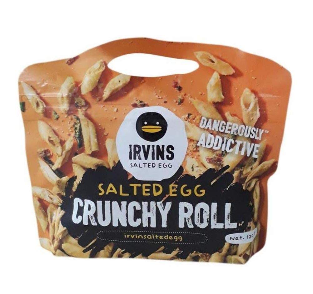 Irvins Salted Egg Crunchy Roll, 120g