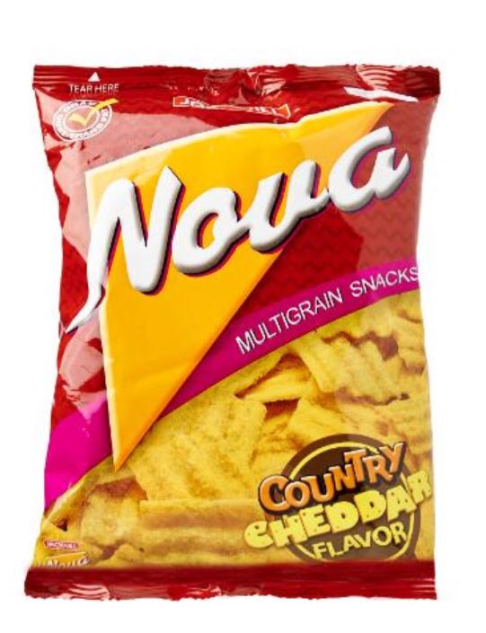 Jack 'n Jill Nova Country Cheddar Flavor Multigrain Chips - Sarap Now