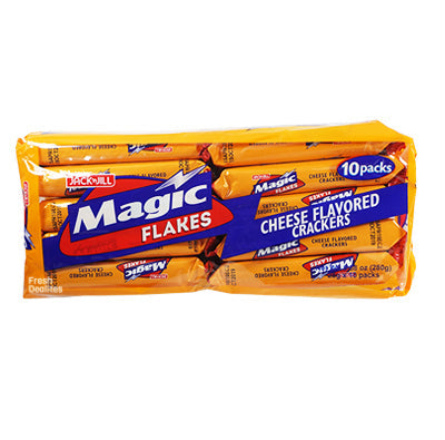 Jack 'n Jill Magic Flakes Cheese Flavored Crackers - Sarap Now