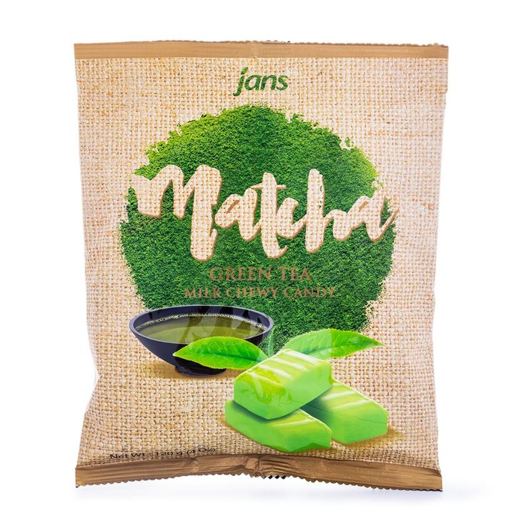 Jans Milk Chewy Candy Matcha Flavor
