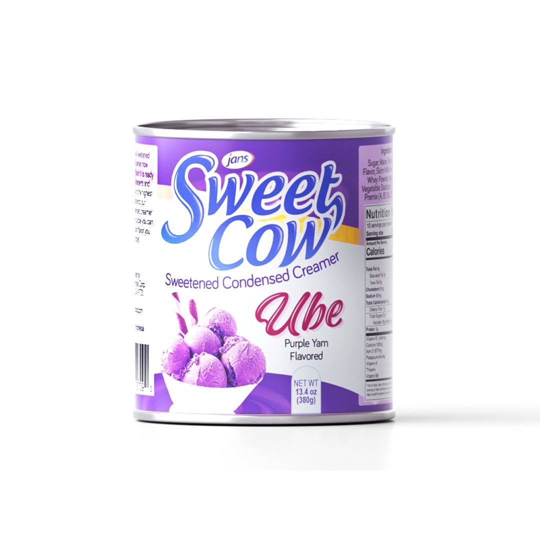 Jans Ube Sweet Cow Sweetened Condensed Creamer