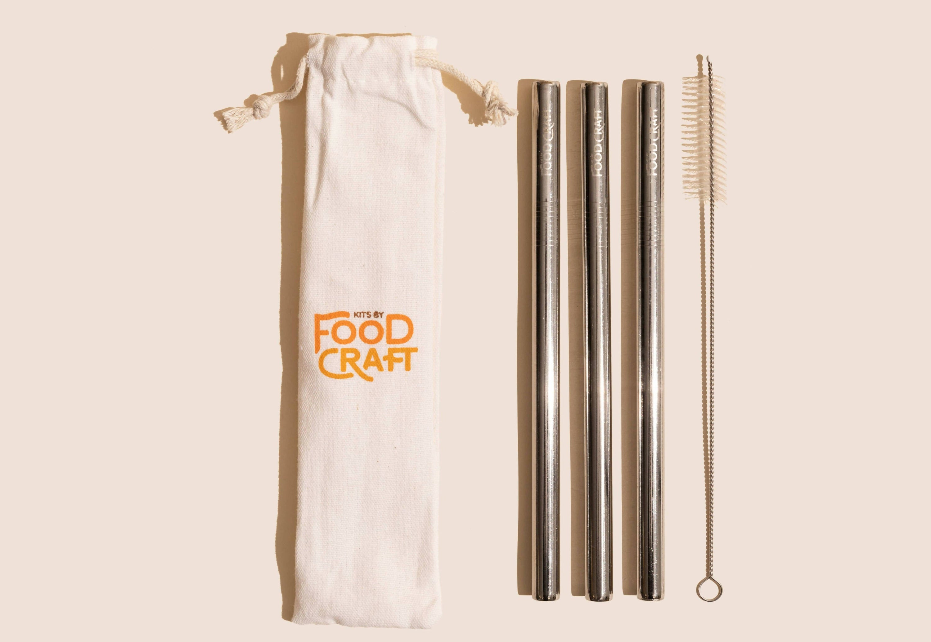 Stainless Straws (3) Premium Taro Bubble Tea Kit | DIY Boba Milk Tea Kit | 5 Servings I With Tapioca Pearls and Brown Sugar