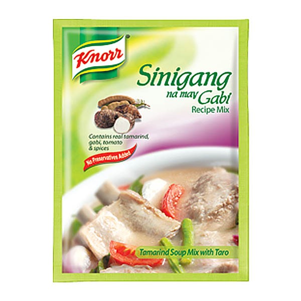 Knorr Tamarind Soup Base with Taro - Sinigang na may Gabi - Sarap Now