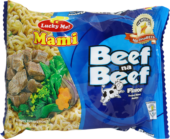 Lucky Me Beef Mami - Sarap Now