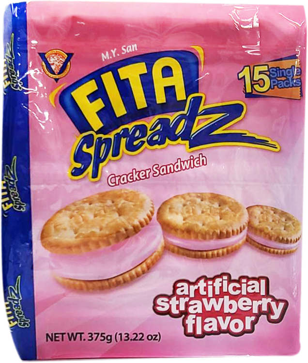 M.Y. San Fita Spreadz Strawberry Cracker Sandwich
