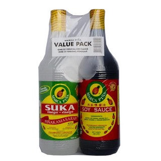 Marca Pina Soy Sauce - Vinegar Value Pack