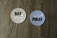Mie Makes Hella Pinay, Bay Filipina, Hella Pinay Sticker, Bay Filipina Sticker, Bay Area Filipinos, Filipino Sticker, Filipina Sticker, Pinay Sticker
