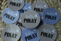Mie Makes Hella Pinay, Bay Filipina, Hella Pinay Sticker, Bay Filipina Sticker, Bay Area Filipinos, Filipino Sticker, Filipina Sticker, Pinay Sticker