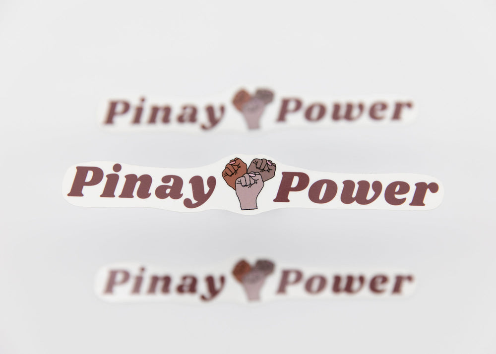 Mie Makes Pinay Sticker, Pinay Power, Filipina Sticker, Philippines, Filipino Decals, Sticker for Waterbottle, Sticker for Laptop