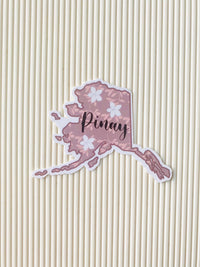 Mie Makes State Stickers, Pinay State Stickers, Guam Sticker, Arizona Sticker, Delaware Sticker, Alaska Sticker, Ohio Sticker, OKC Sticker, Maryland