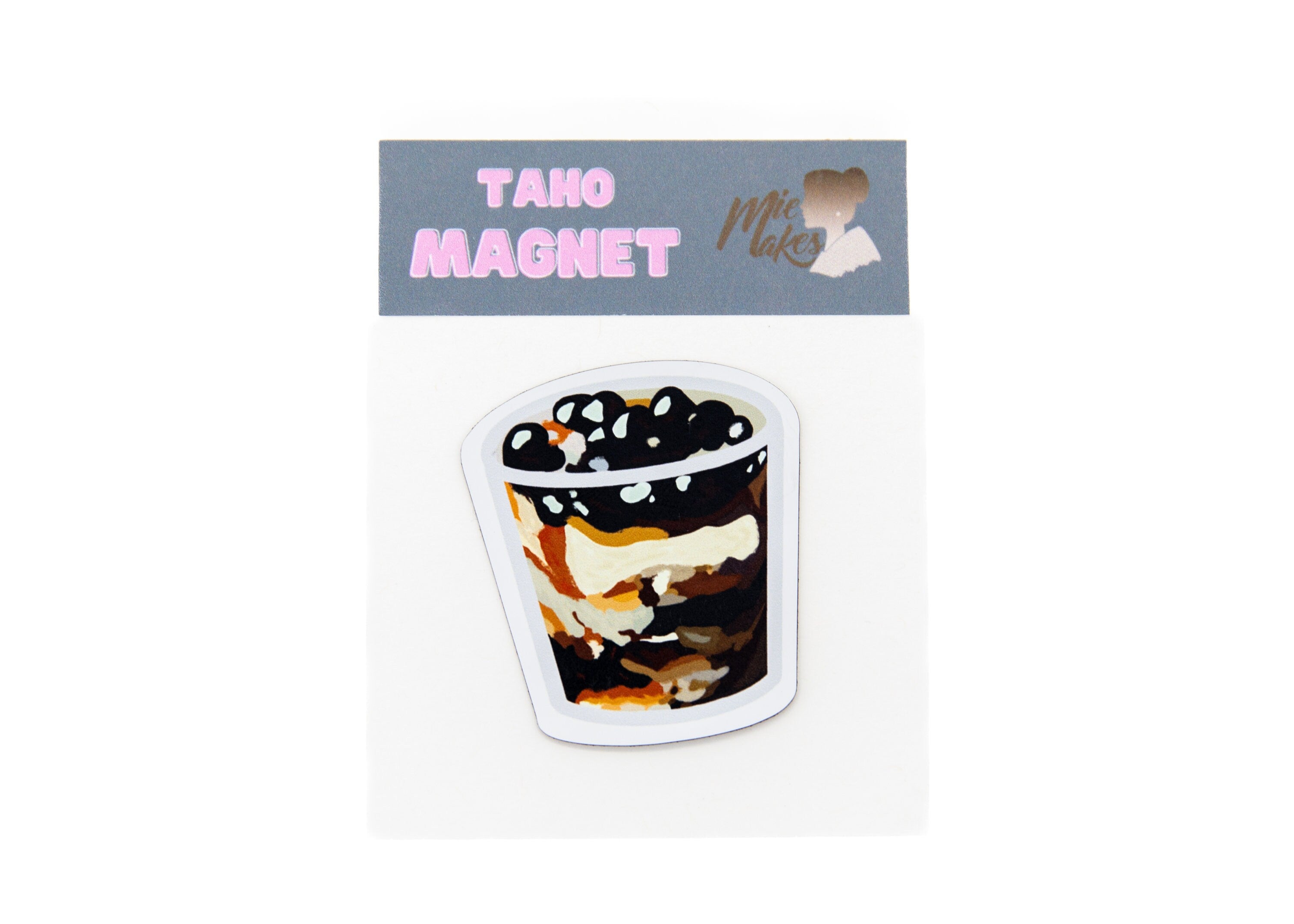Mie Makes Taho Magnet, Filipino Taho, Dessert, Filipino, Philippines, Filipino Food, Sweets, Dessert, Filipino Snack