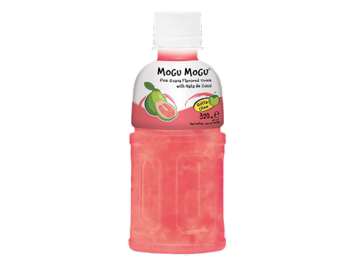 Mogu Mogu Pink Guava Juice Drink with Nata de Coco