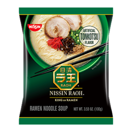 Nissin Raoh Ramen Noodle Soup Umami Tonkotsu Flavor