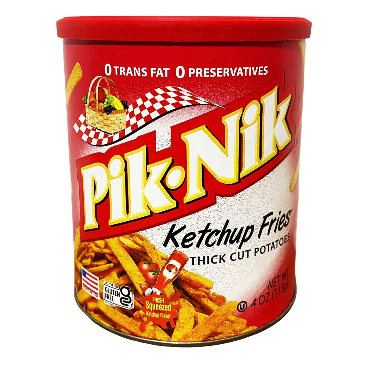 Small (4 oz) Pik-Nik Ketchup Flavor Fries