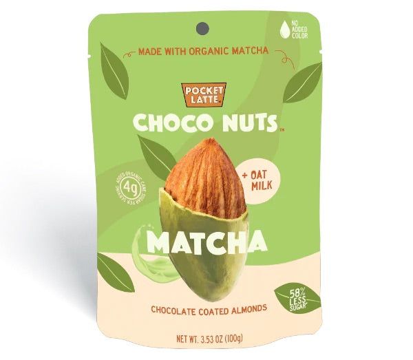 Pocket Latte Choco Nuts - Matcha