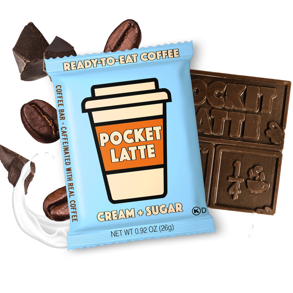 Pocket Latte Ready-To-Eat Coffee - Cream + Sugar