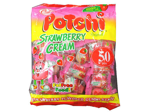 Potchi Stawberry Cream Gummy Candy