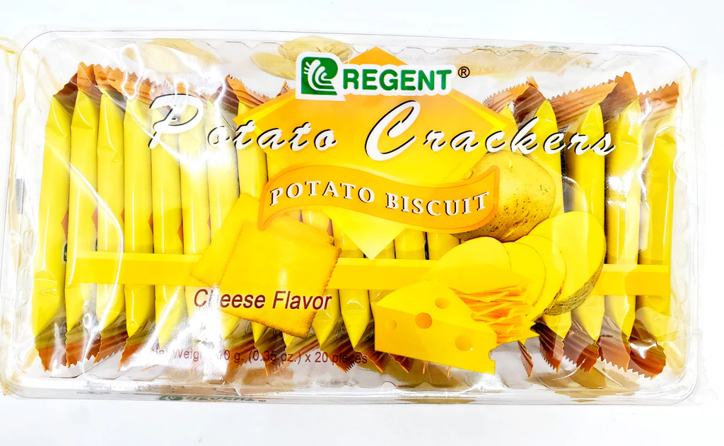 Regent Potato Crackers Cheese