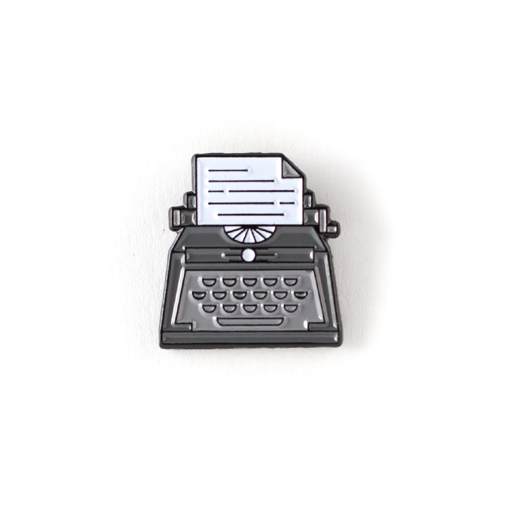 Typewriter pin