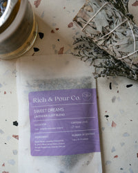 Rich and Pour Sweet Dreams: Lavender Sleep Blend