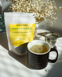 Rich & Pour Mango Sticky Rice - Coconut Milk Green Tea