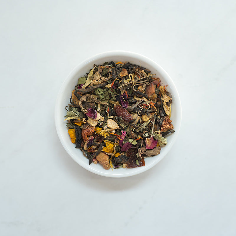 Rich & Pour Recovery: Ginger + Turmeric Pu-erh Blend