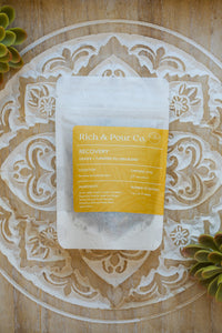 Rich & Pour Recovery: Ginger + Turmeric Pu-erh Blend