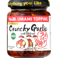 S&B Crunchy Garlic with Chili Oil