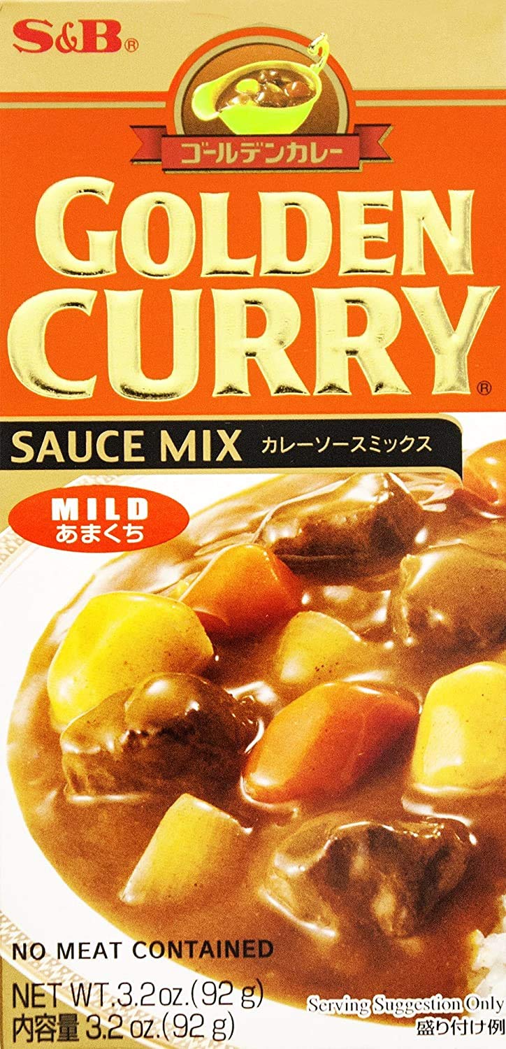 S&B Golden Curry Sauce Mix - Mild
