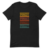 Black Heather / S Retro Pinoy Pinay Unisex T-shirt