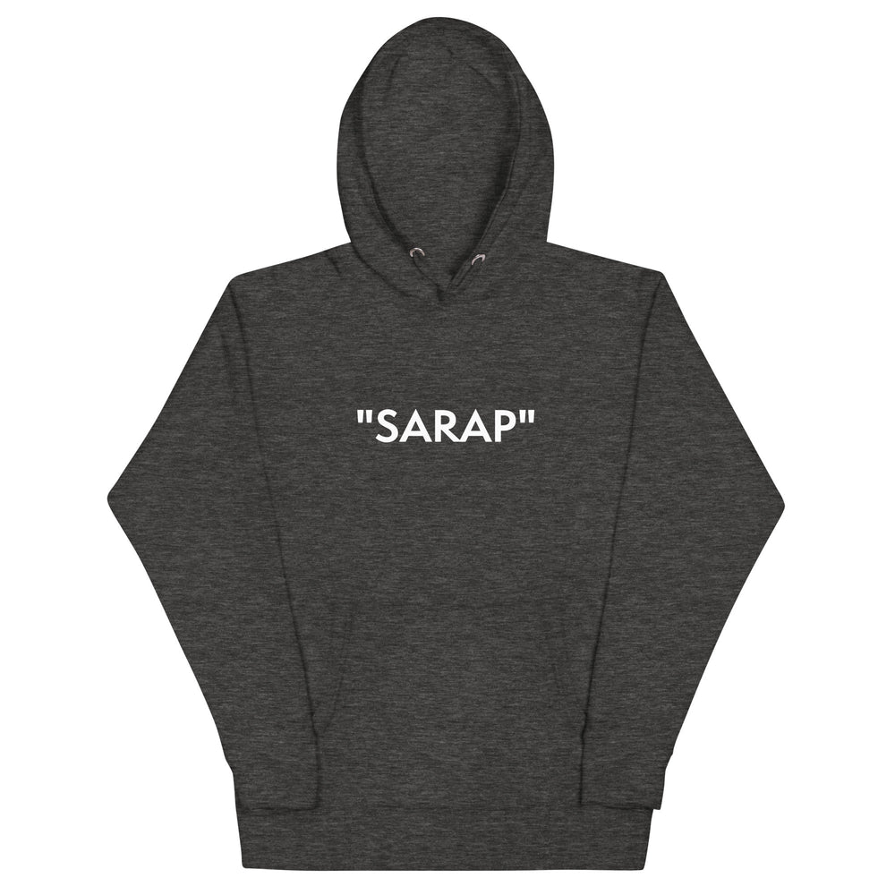 Charcoal Heather / S Sarap "Quote" Hoodie